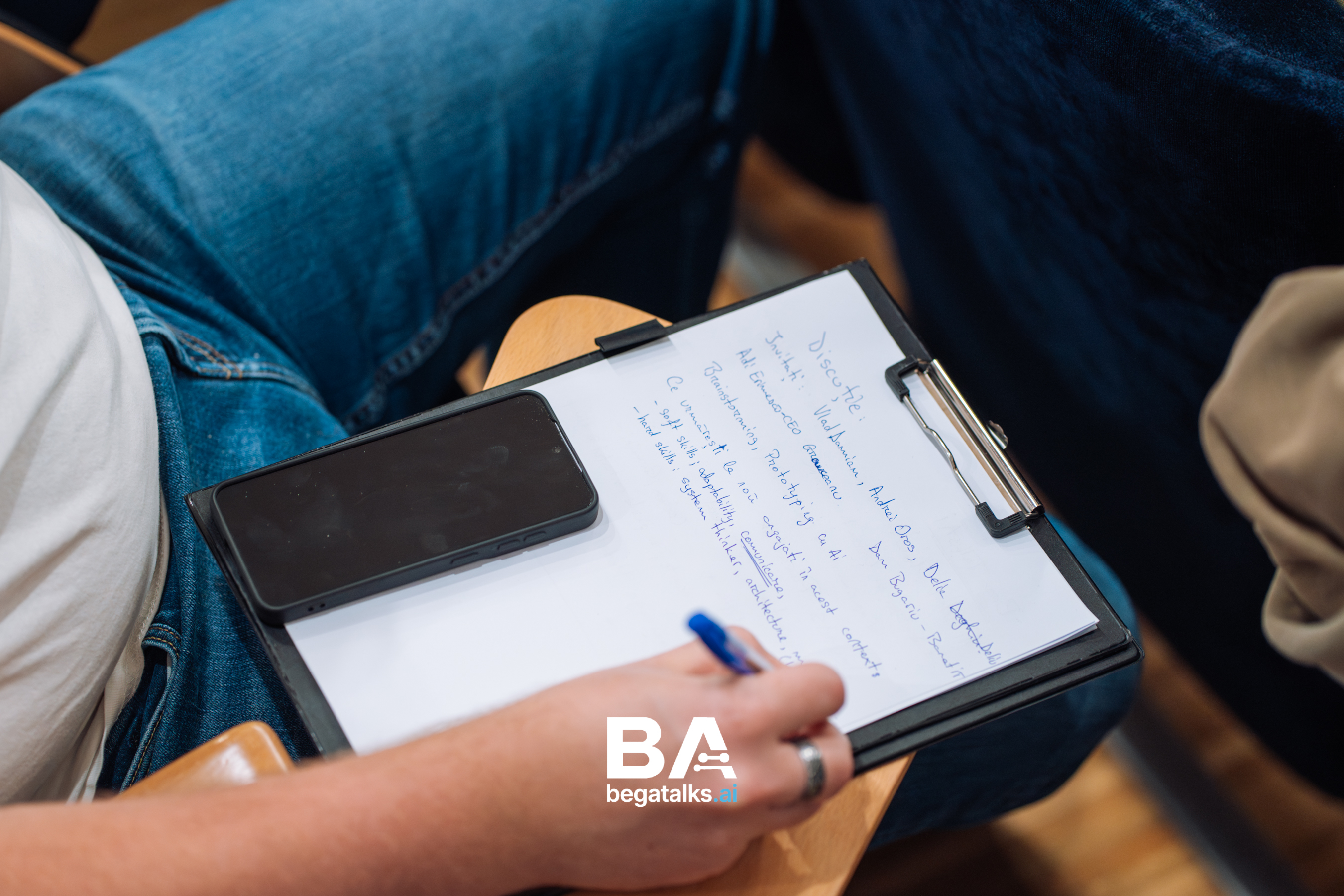 Panel discussion mid-flow